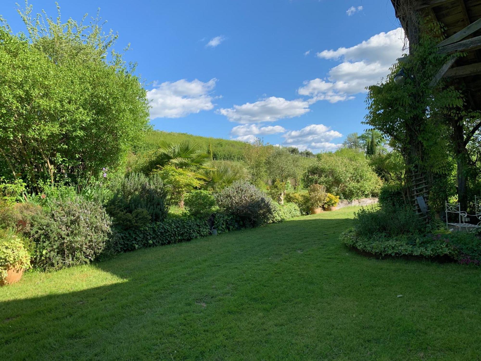 Le Sechoir De Valadon Villa Aillas Exteriör bild