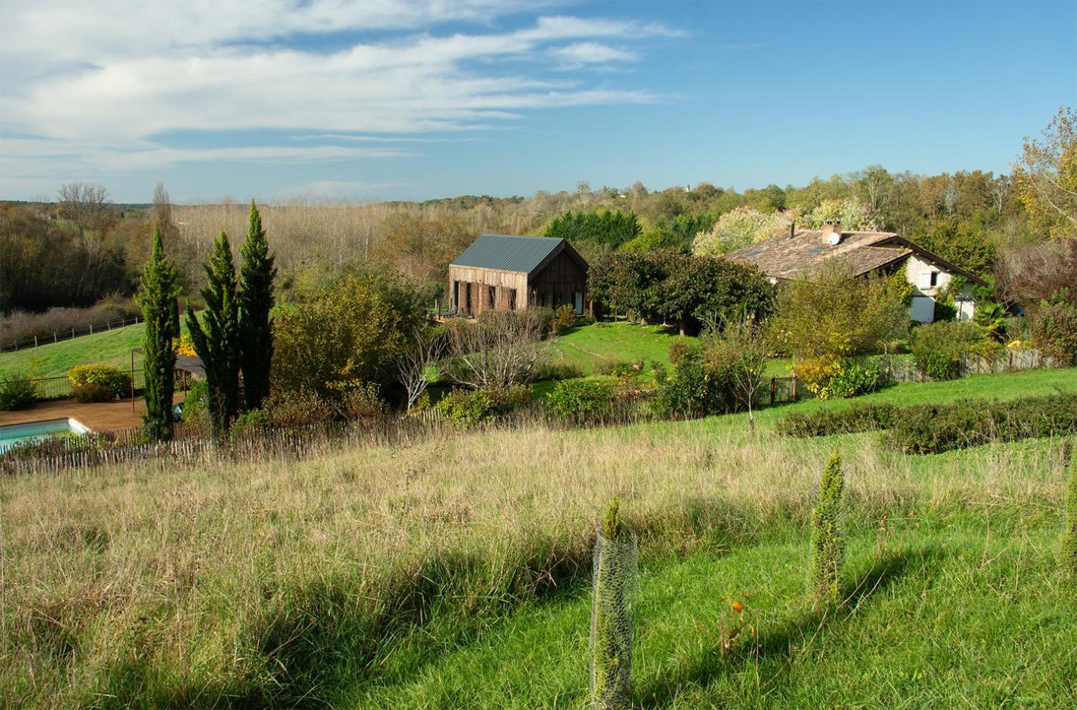 Le Sechoir De Valadon Villa Aillas Exteriör bild